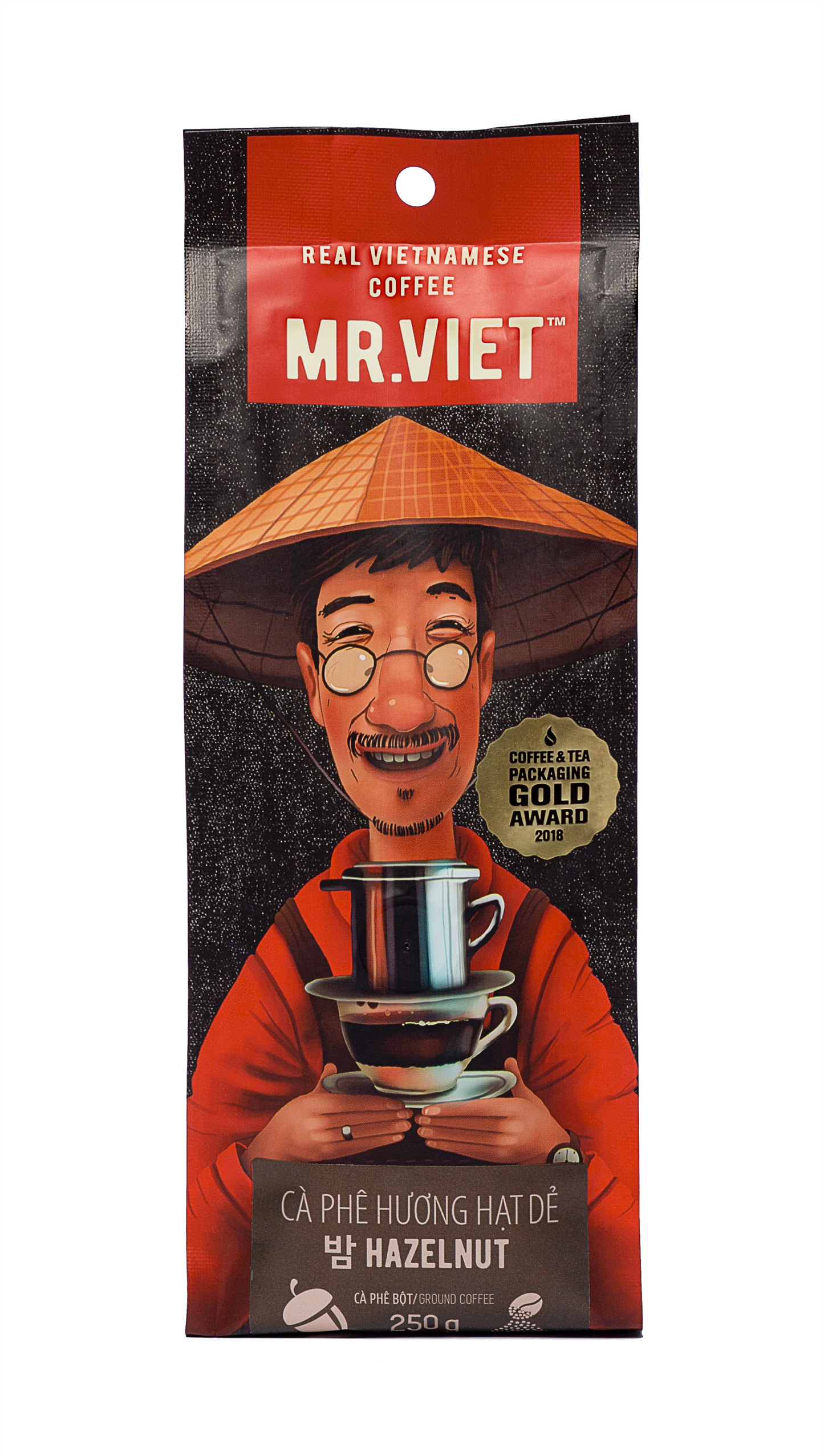MR. VIET Hazelnut Ground Coffee 250g