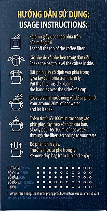 MR. VIET Luwak Drip Coffee 100 G