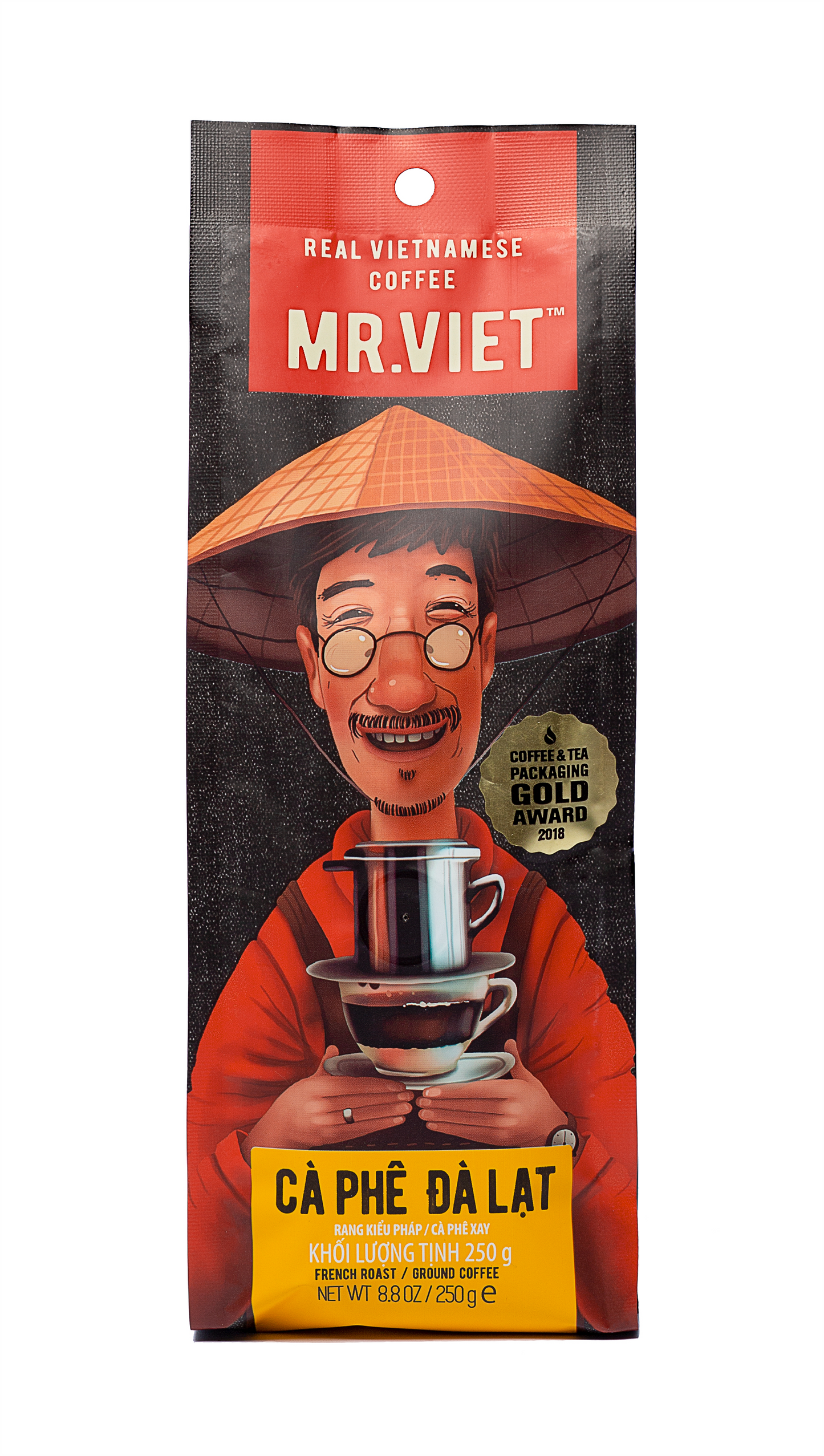 MR. VIET Ca Phe Dalat Ground Coffee 250g